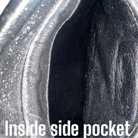 🩶MIU MIU Metallic Matelasse Silver Leather Chain Crossbody Bag/Purse | PRELOVED - Picture 15 of 16